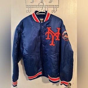 Mitchell and Ness New York Mets Satin Jacket Men’s Size Large